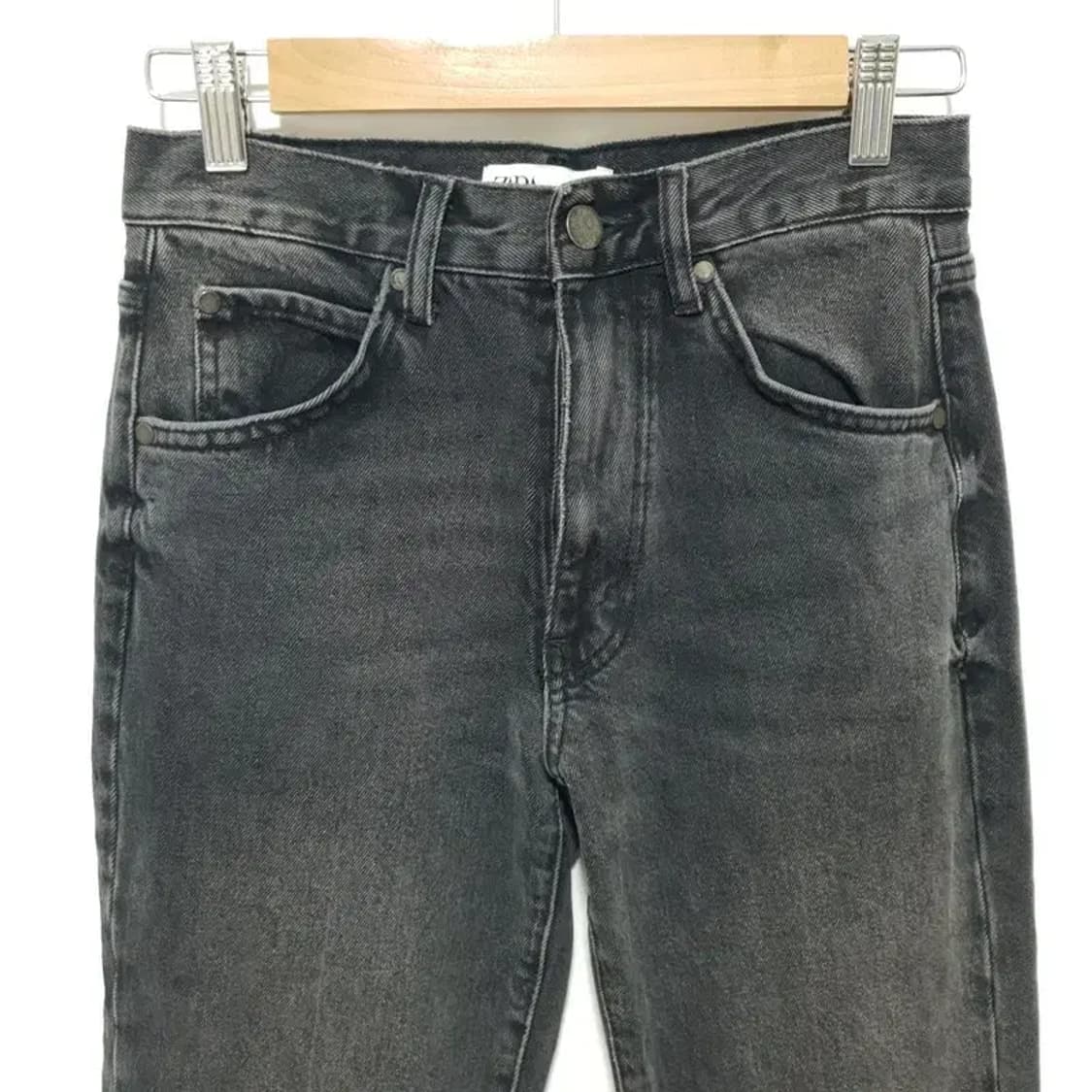자라 여성 세미 부츠컷 데님 팬츠 EUR34_M0944 상품이미지2