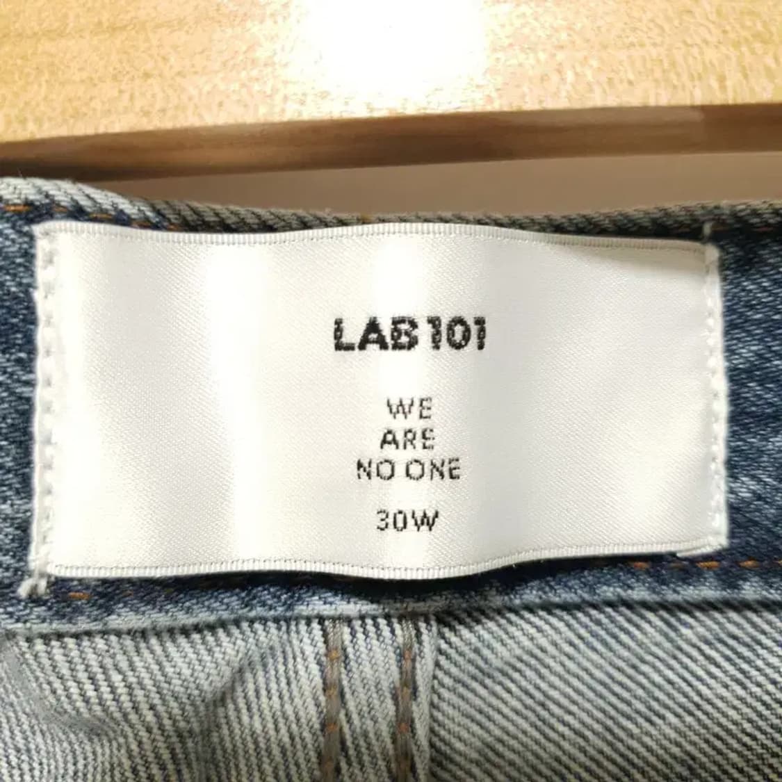 LAB101 랩원오원 카펜터 스트레이트 데님 팬츠 30_M0957 상품이미지9