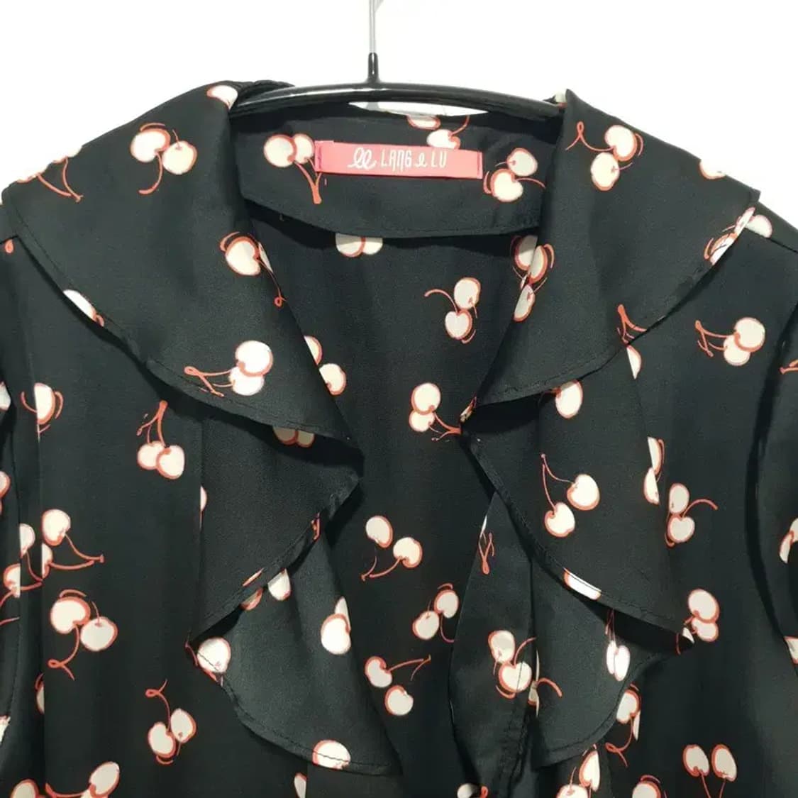 랭앤루 체리 랩 원피스 F_S0985 상품이미지2