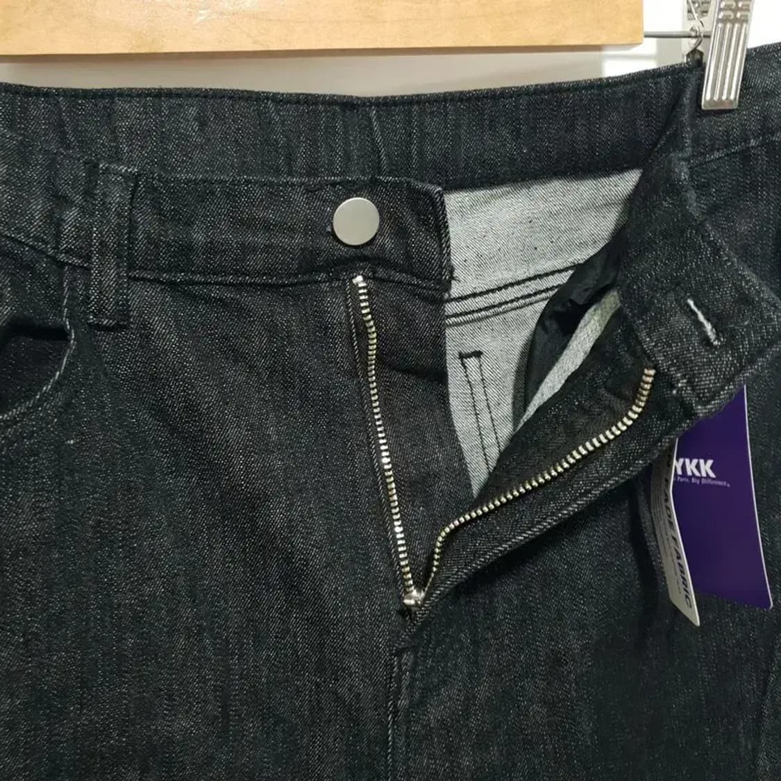 여성 생지 부츠컷 데님 팬츠 2XL_M0947 상품이미지5