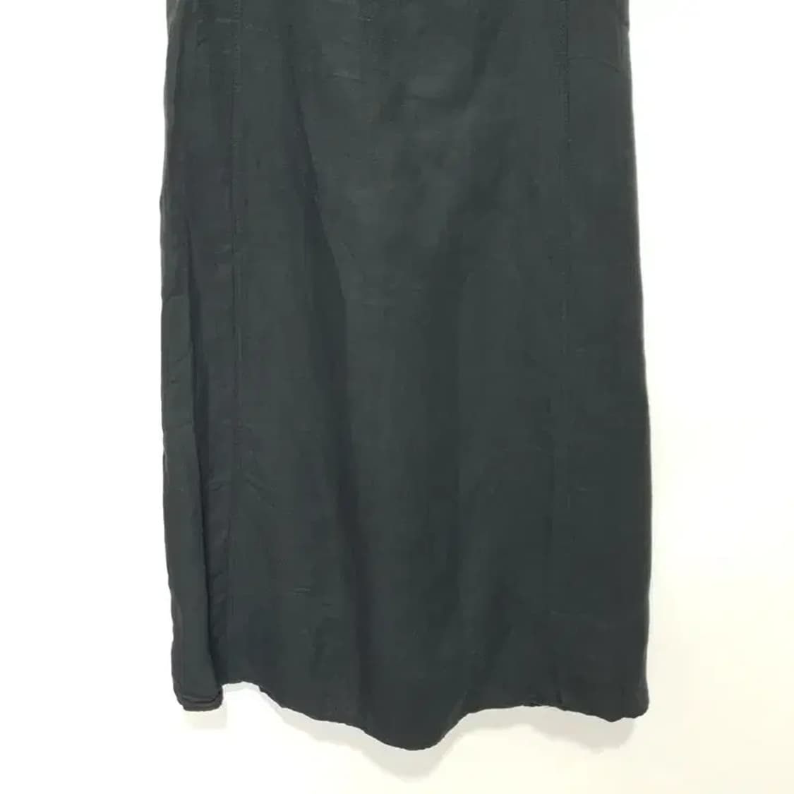 자라 홀터넥 백리스 린넨 롱 원피스 F_S0986 상품이미지3