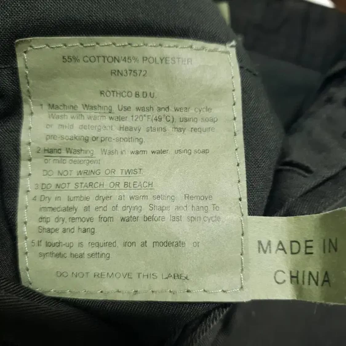 ROTHCO BDU 여성 카고 팬츠 XS_M0980 상품이미지10