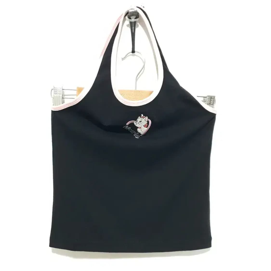 러브이즈트루 디즈니 마리 홀터넥 크롭 탑 F_S0999 상품이미지1