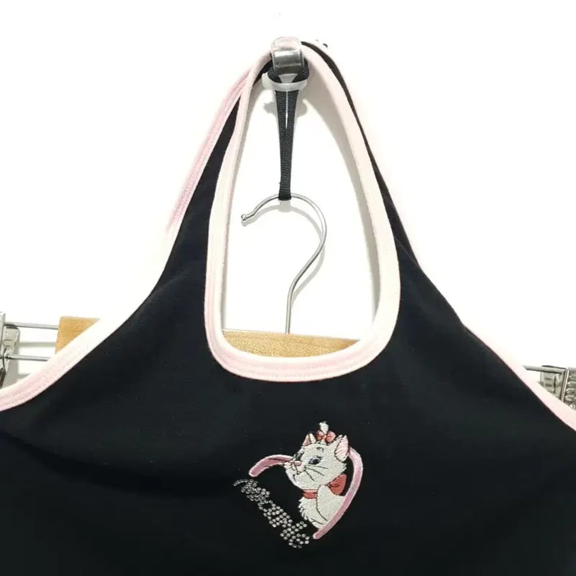 러브이즈트루 디즈니 마리 홀터넥 크롭 탑 F_S0999 상품이미지2