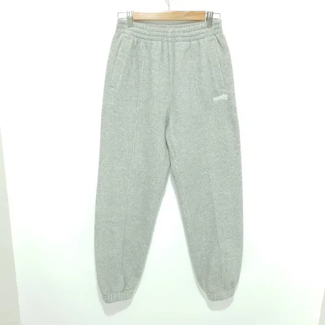 널디 여성 플리스 기모 조거 팬츠 XS_W0240 상품이미지1