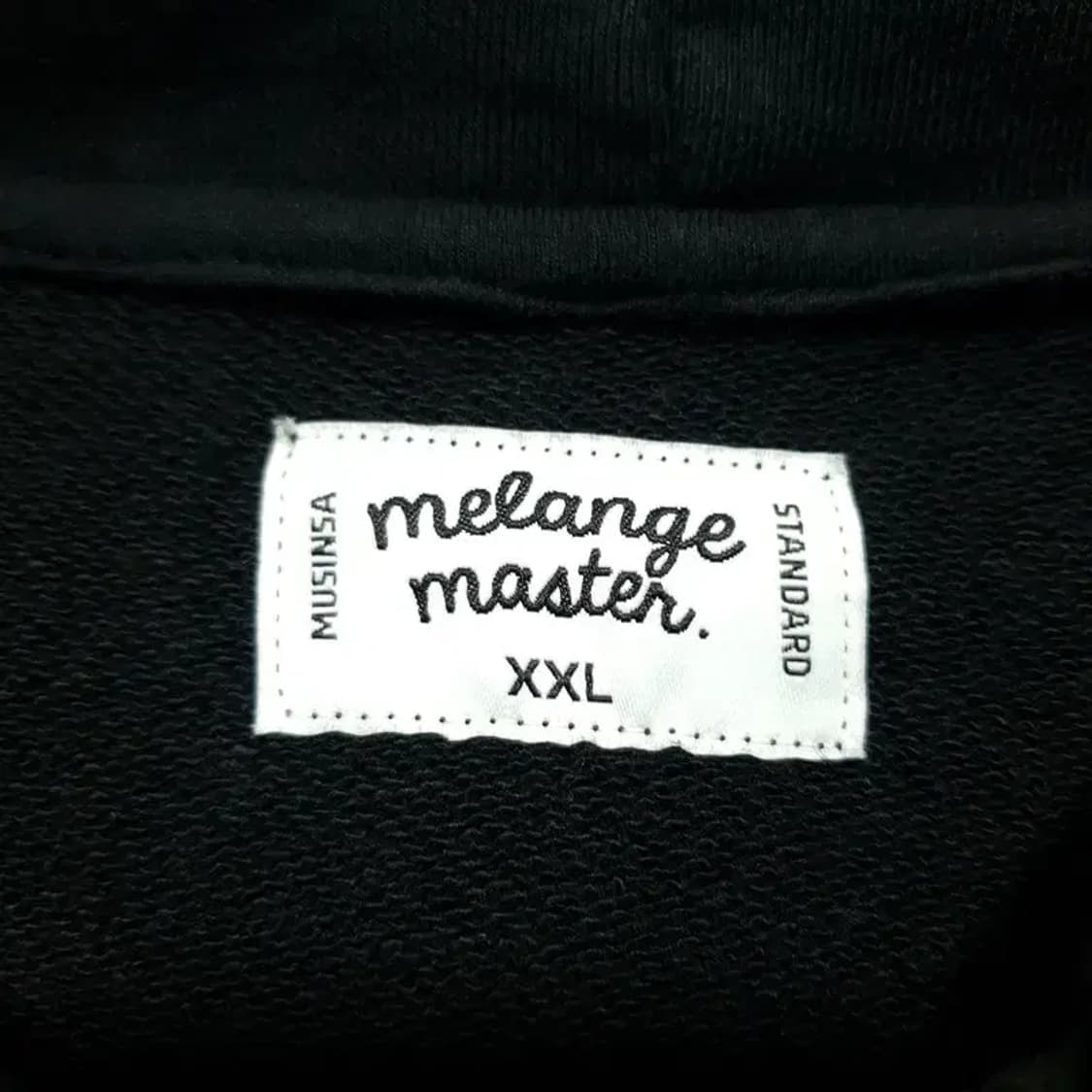 멜란지 마스터 후드 집업 XXL_M0962 상품이미지6