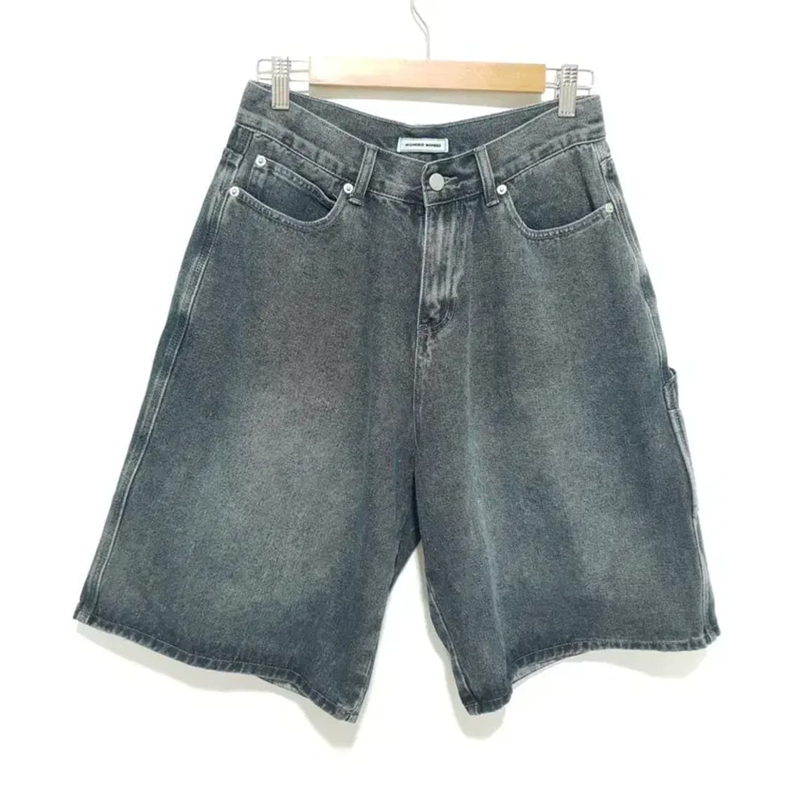 원더원더 데님 버뮤다 팬츠 M_M1016 상품이미지1