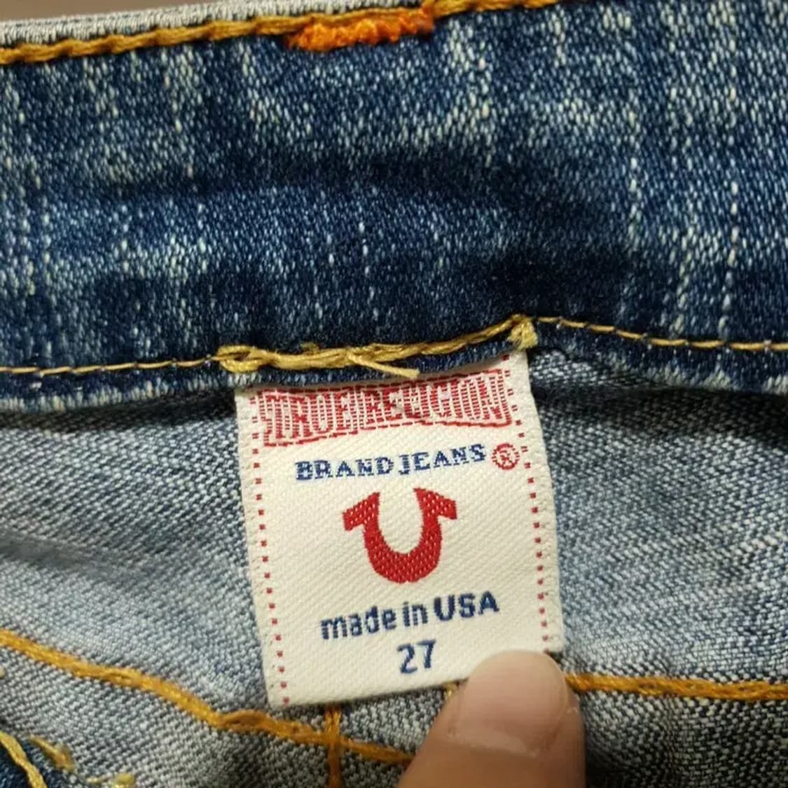 트루릴리전 KATE 크롭 보이프렌드 핏 데님 팬츠 27_M1017 상품이미지7