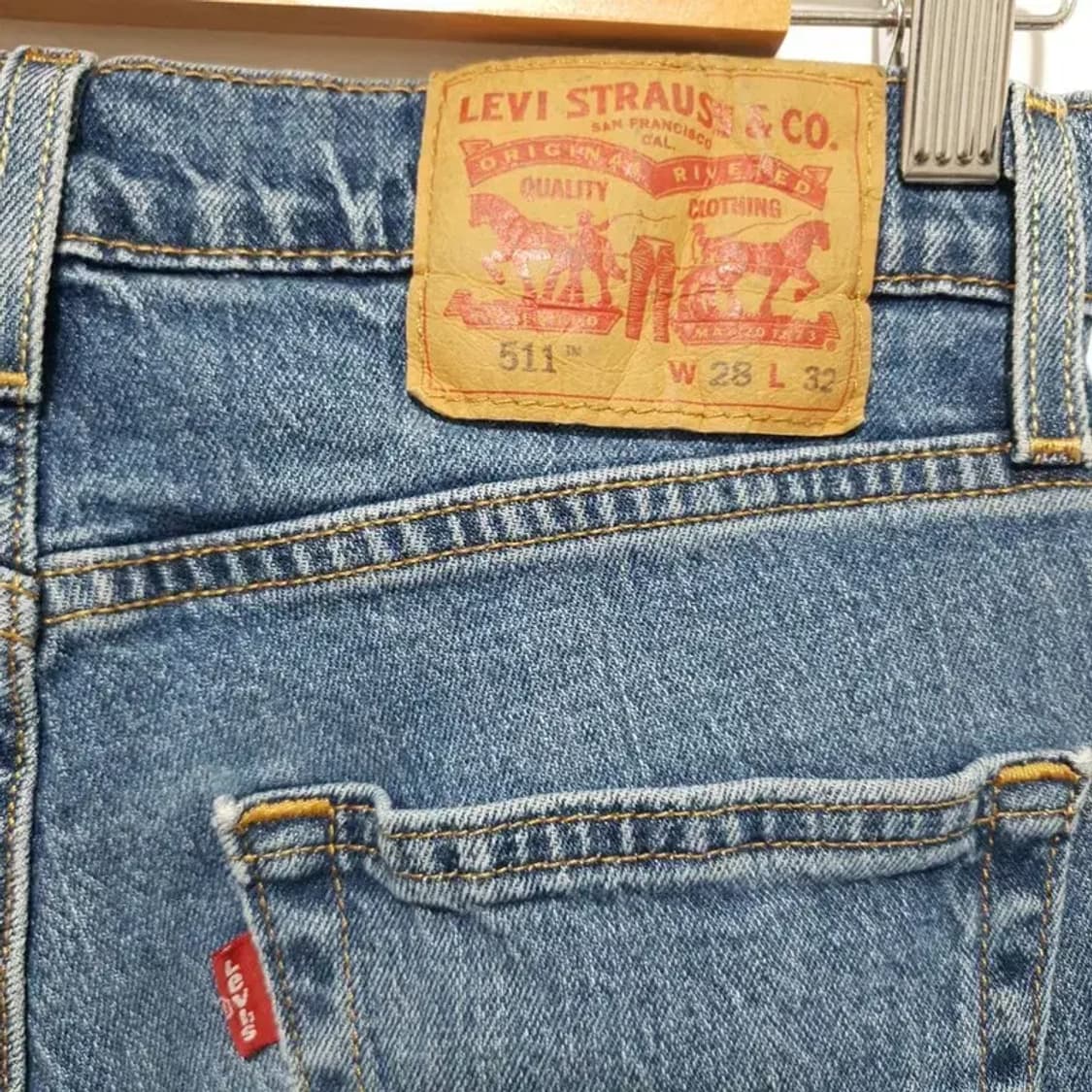 리바이스 511 슬림핏 데님 팬츠 28_M1022 상품이미지5