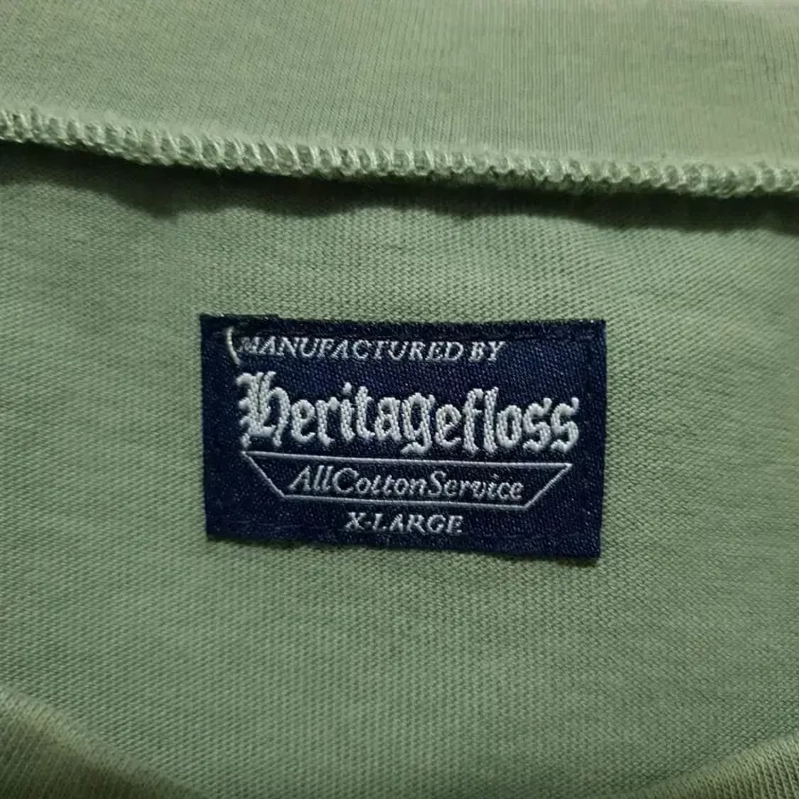 헤리티지 플로스 크레스트 20s 컴팩트 얀 반팔 XL_S1018 상품이미지7