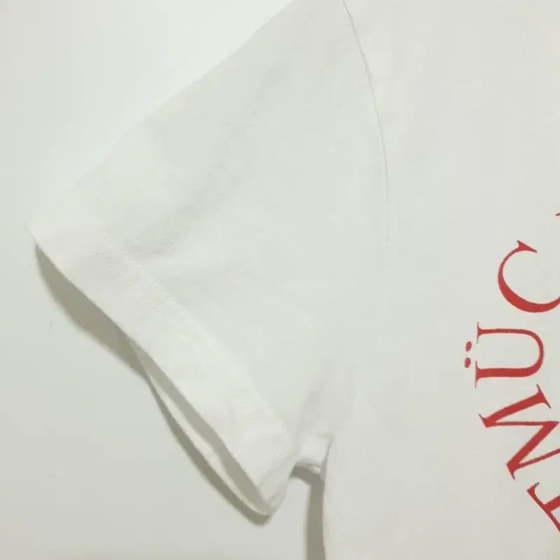 MUCENT 무센트 하트레터링 크롭 반팔 F_S1032 상품이미지4