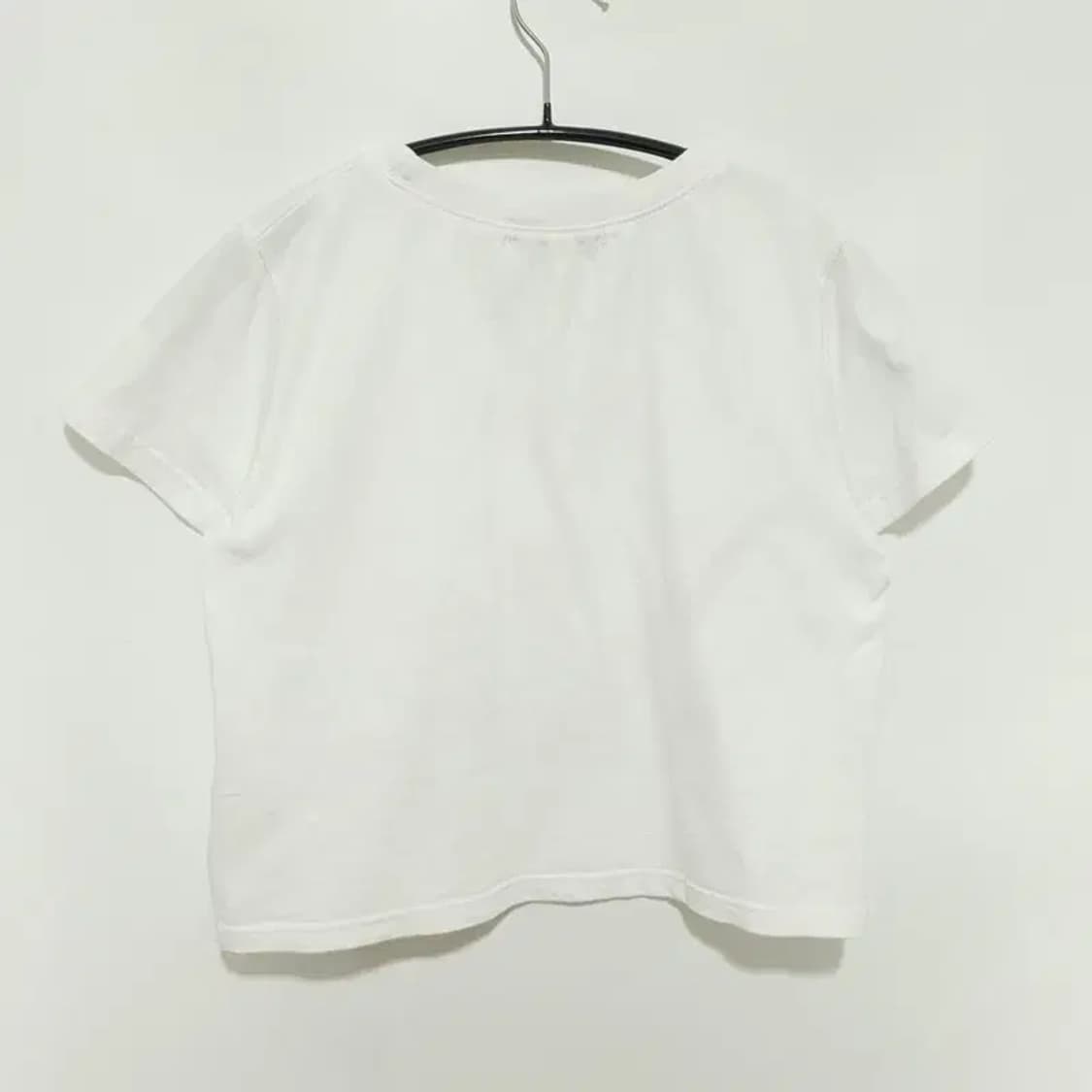 MUCENT 무센트 하트레터링 크롭 반팔 F_S1032 상품이미지5