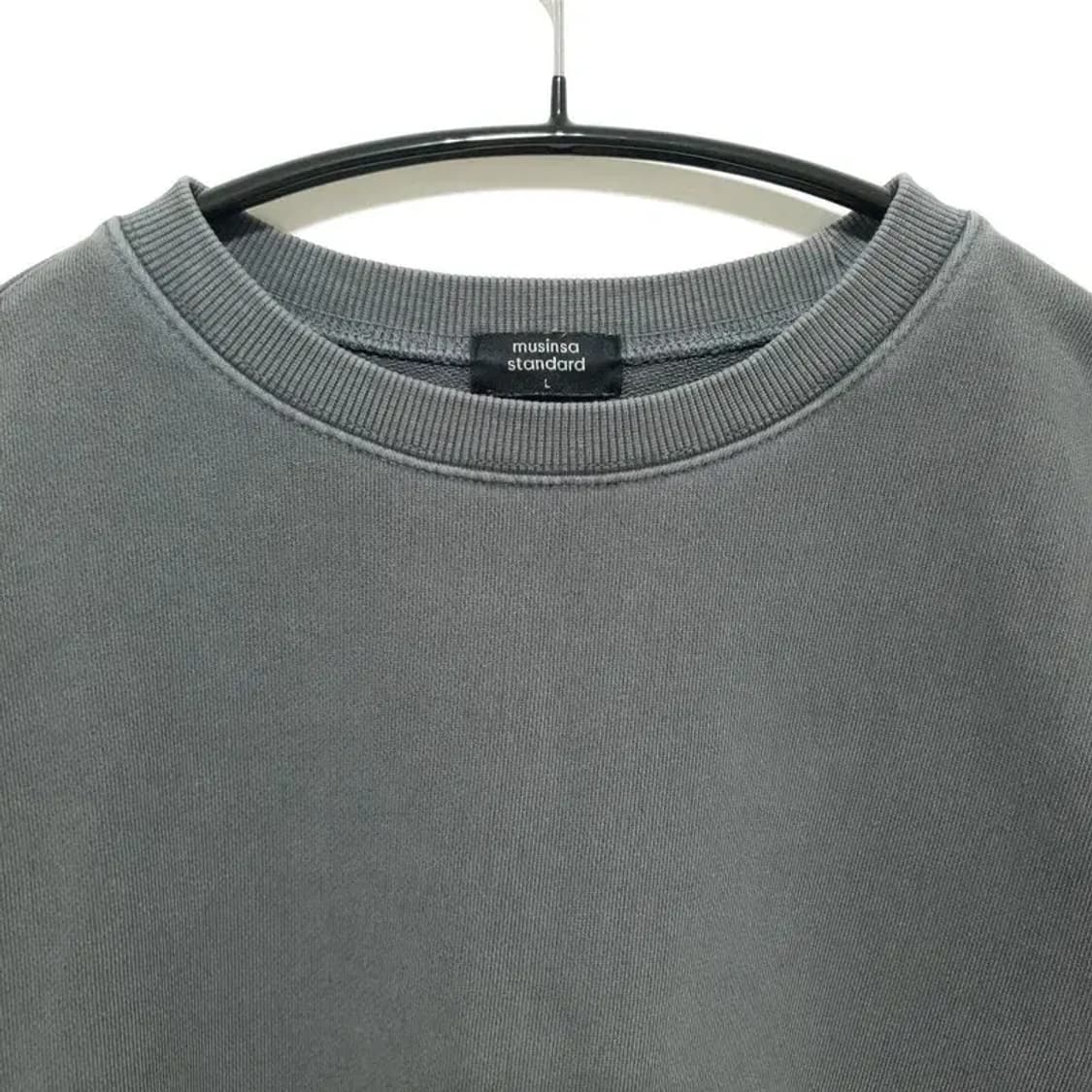 무탠다드 피그먼트 맨투맨 L_M0991 상품이미지2