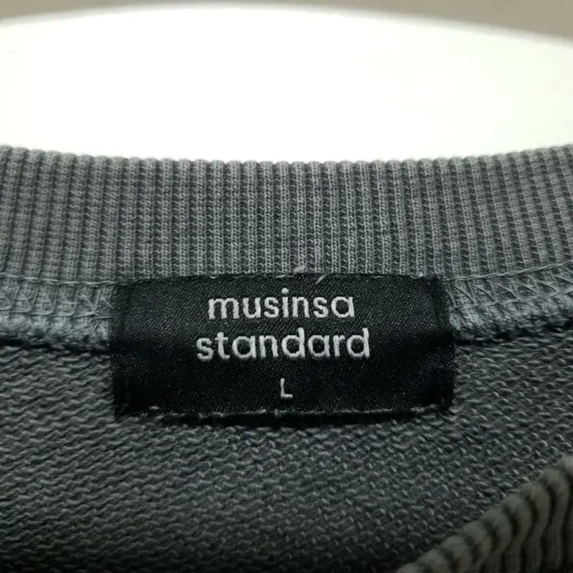 무탠다드 피그먼트 맨투맨 L_M0991 상품이미지5