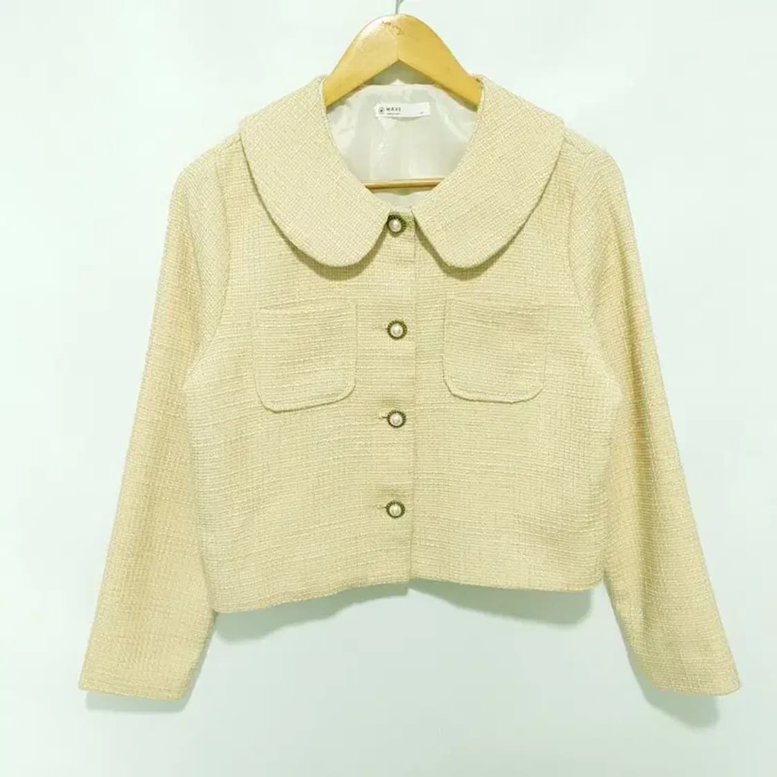 카라넥 트위드 자켓 F_M0995 상품이미지1