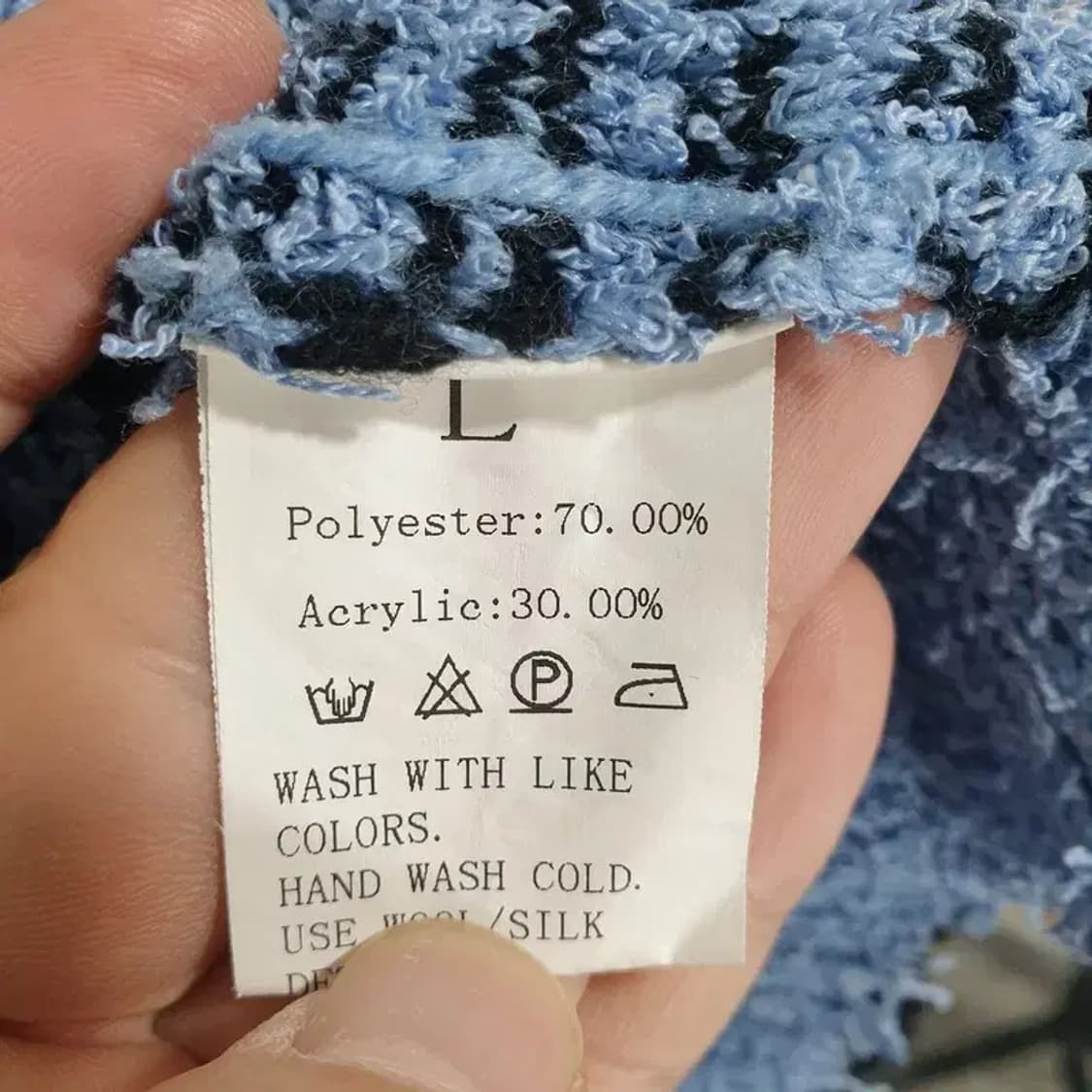 반팔 카라 니트 가디건 L_S1023 상품이미지5