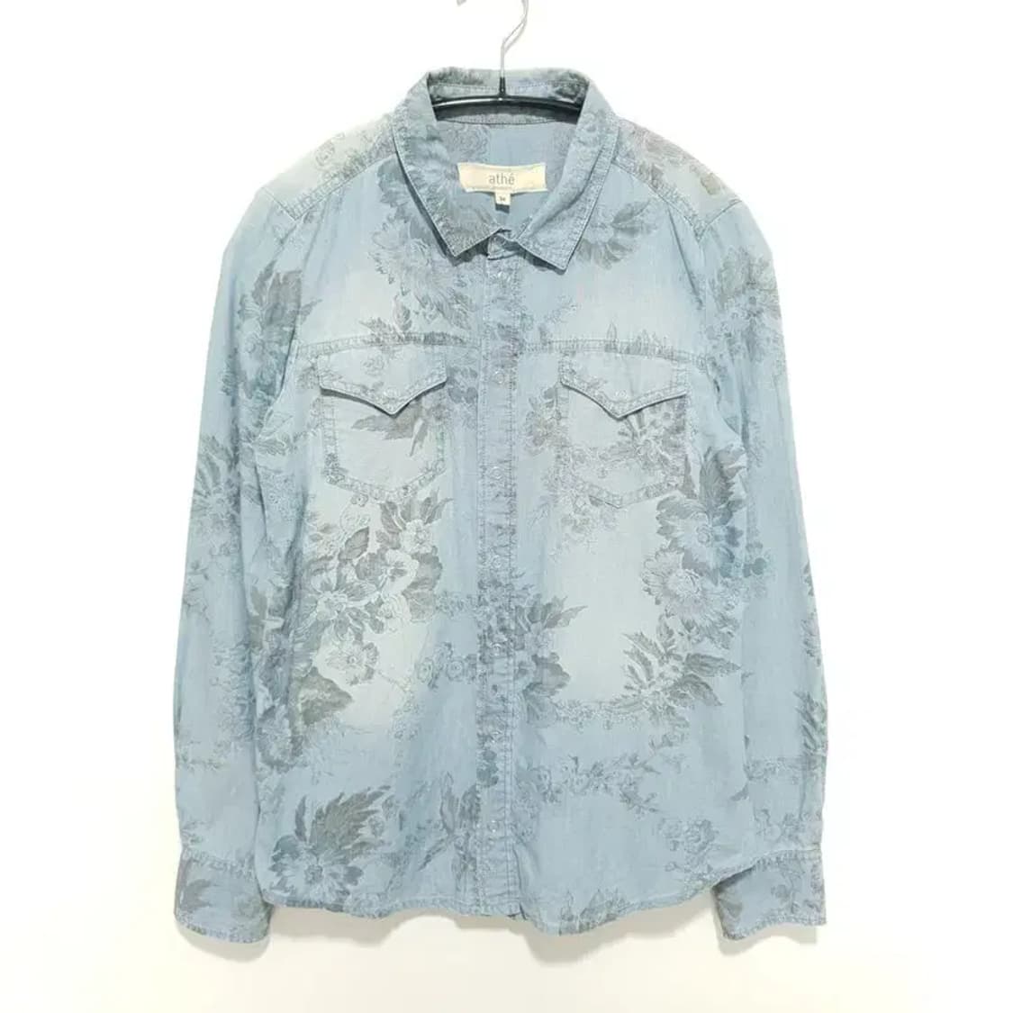 athe 아떼 바네사 브루노 플라워 데님 셔츠 34_M1002 상품이미지1