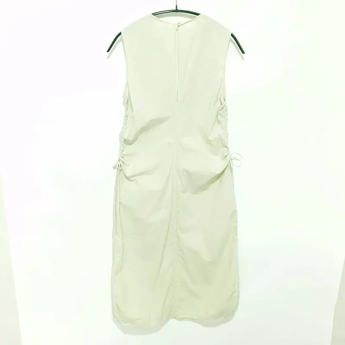 코스 오가닉 코튼 브이넥 드로우스트링 원피스 EUR 34_S1035 상품이미지6