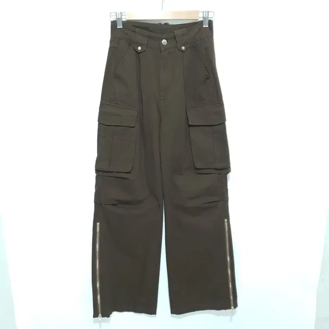 샵사이다 미드 웨이스트 카고 팬츠 XS_M1015 상품이미지1