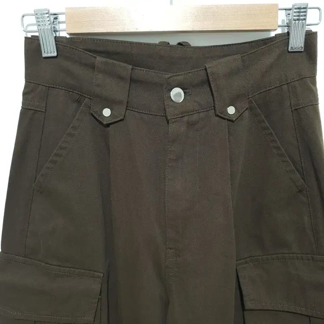 샵사이다 미드 웨이스트 카고 팬츠 XS_M1015 상품이미지2