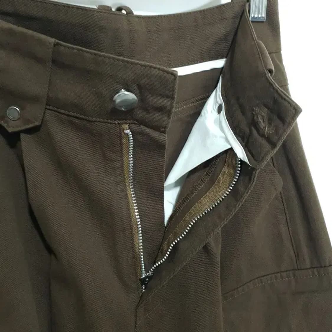 샵사이다 미드 웨이스트 카고 팬츠 XS_M1015 상품이미지8