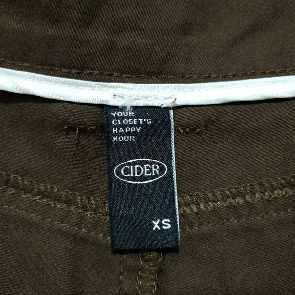 샵사이다 미드 웨이스트 카고 팬츠 XS_M1015 상품이미지9