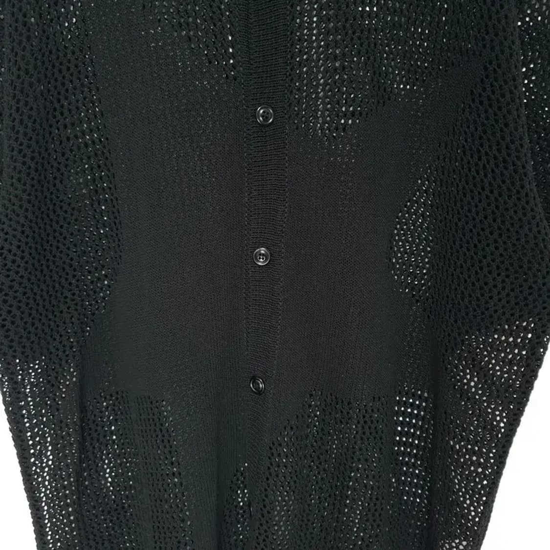 유쓰배쓰 스타 로고 반팔 니트 가디건 L (공용)_S1022 상품이미지4