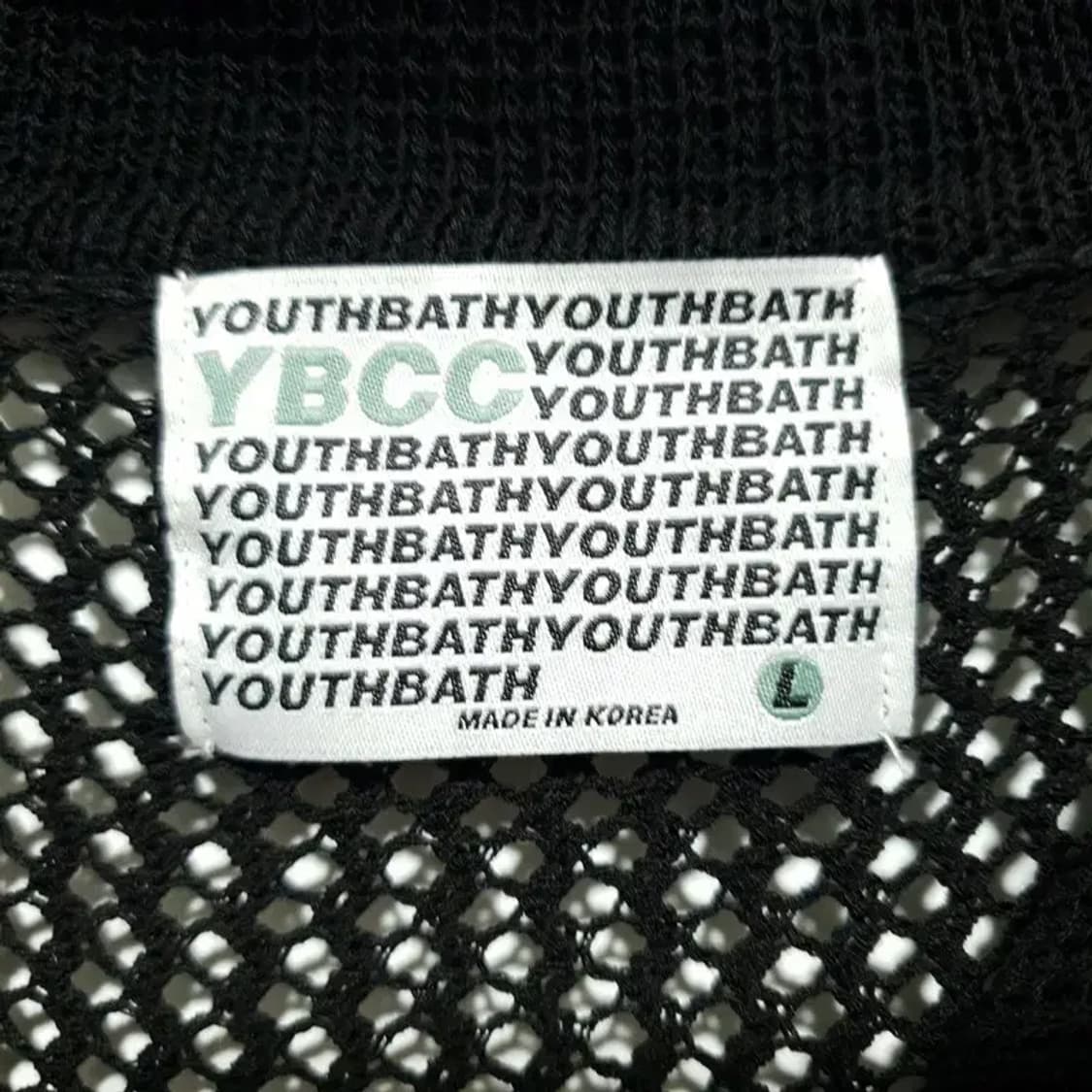 유쓰배쓰 스타 로고 반팔 니트 가디건 L (공용)_S1022 상품이미지6