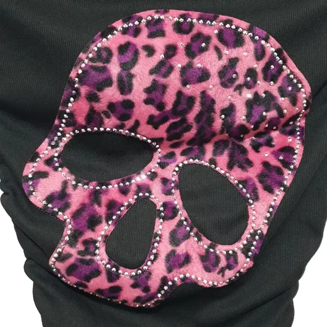 ROMWE 비대칭 넥라인 해골 셔링 민소매 티 XS_S1027 상품이미지2