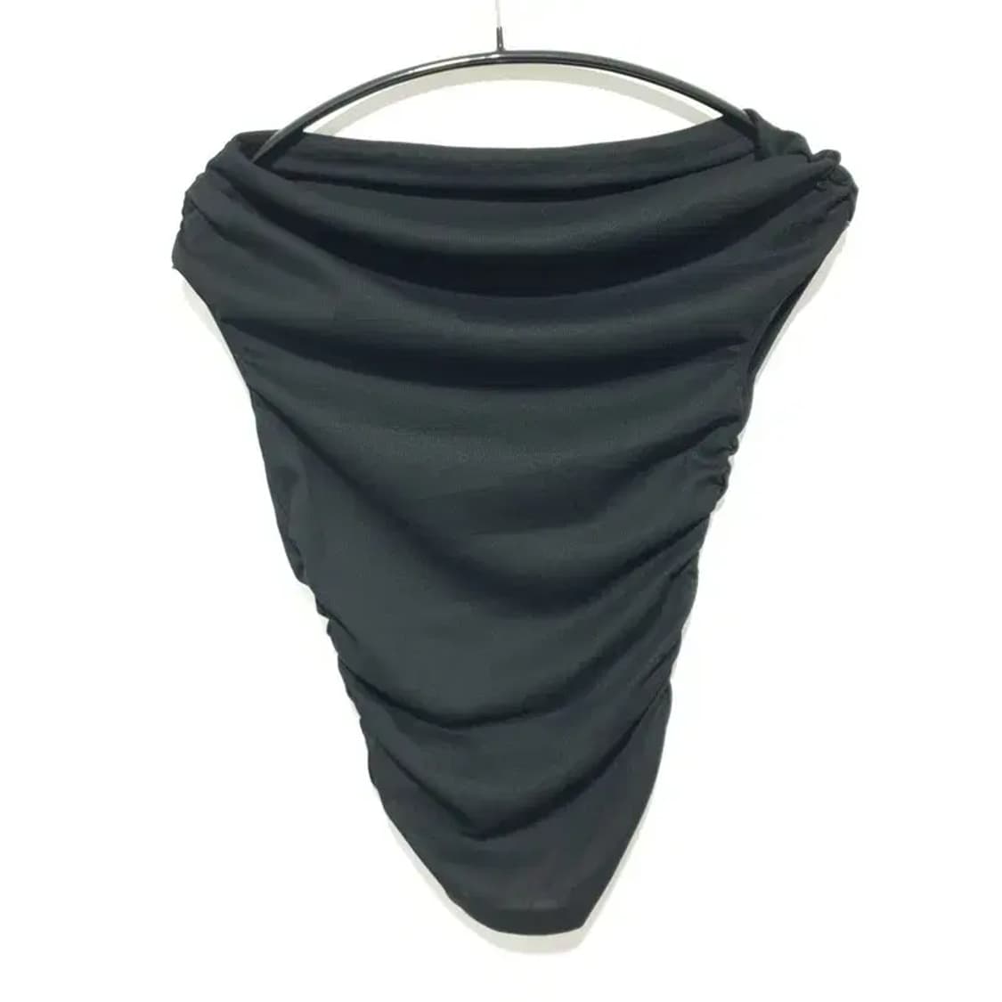 ROMWE 비대칭 넥라인 해골 셔링 민소매 티 XS_S1027 상품이미지3