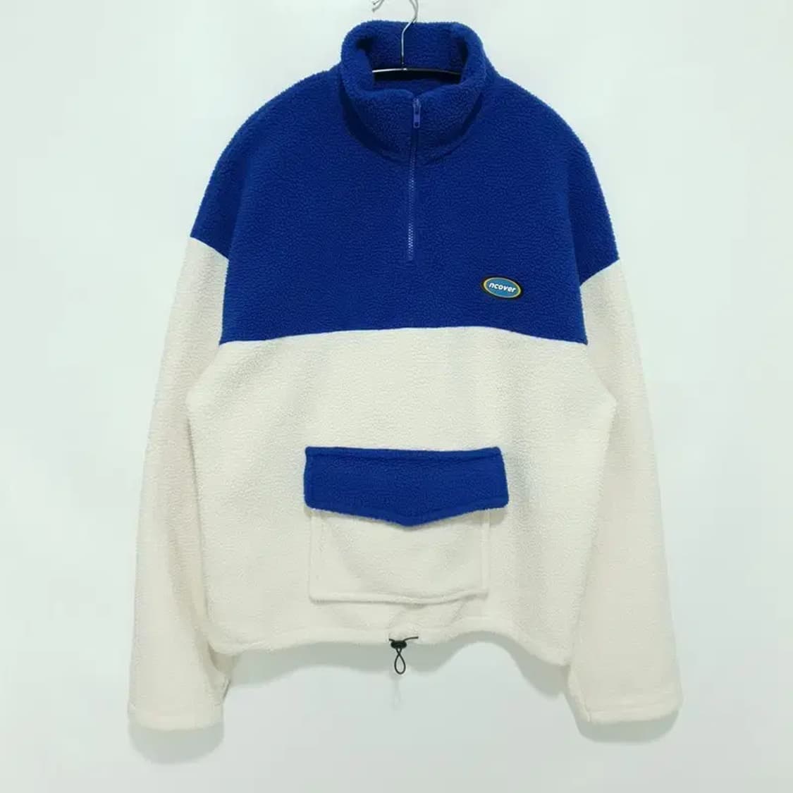 NCOVER 엔커버 배색 플리스 아노락 F_W0245 상품이미지1