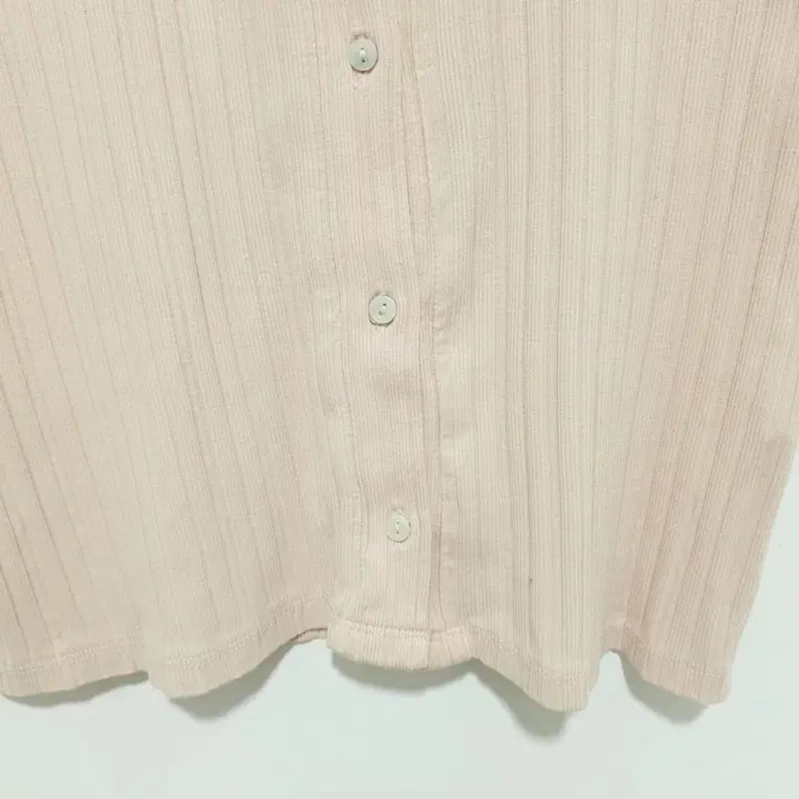 자라 골지 반팔 카라 가디건 L_S1024 상품이미지3