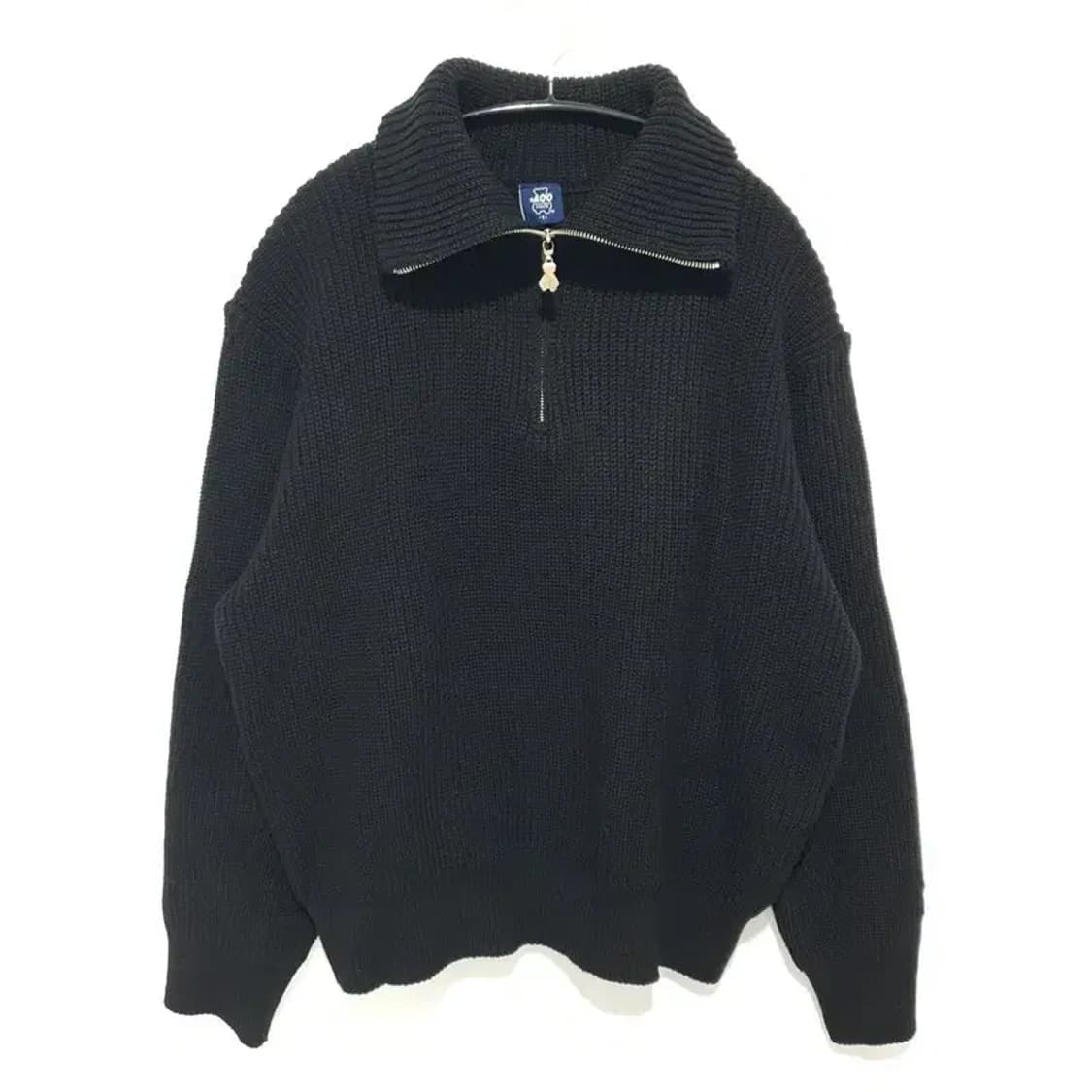 아코스튜디오 페이스 베어 하프집업 니트 1_W0248 상품이미지1