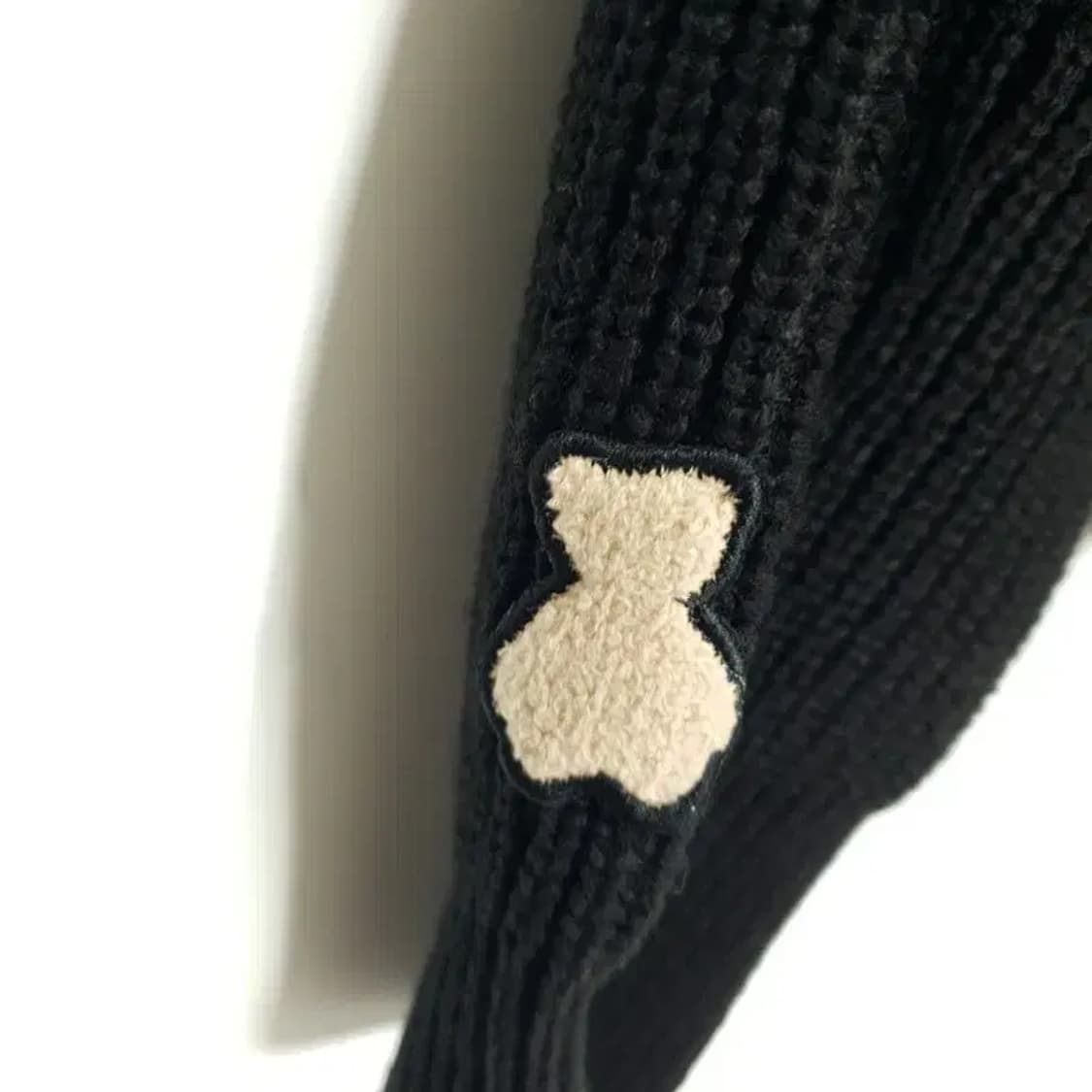 아코스튜디오 페이스 베어 하프집업 니트 1_W0248 상품이미지5