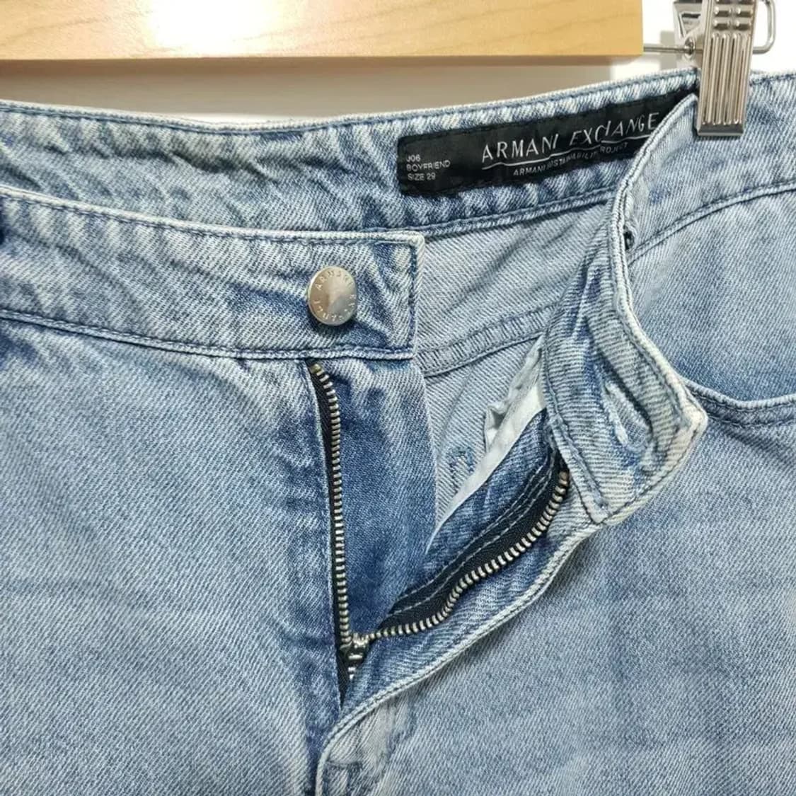 아르마니 익스체인지 보이프렌드 핏 데님 팬츠 29_M1019 상품이미지7