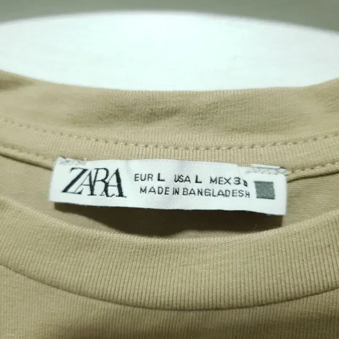 자라 크롭 민소매 티 L_S1028 상품이미지3
