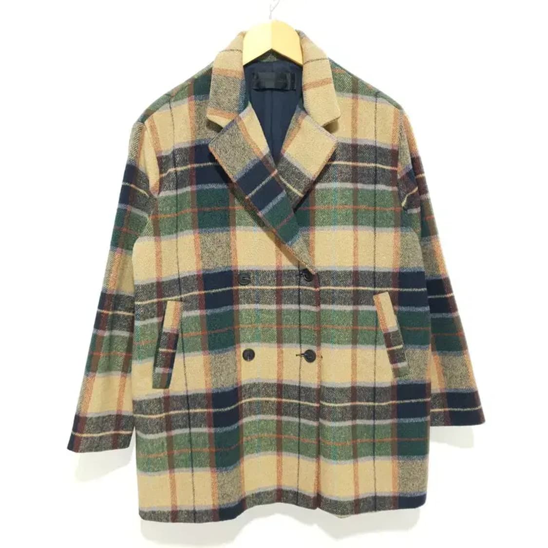 스타일난다 체크 모직 자켓 F_W0247 상품이미지1