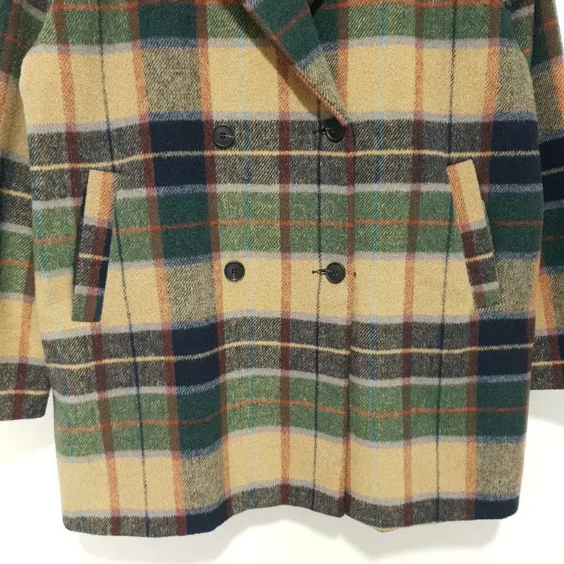 스타일난다 체크 모직 자켓 F_W0247 상품이미지3