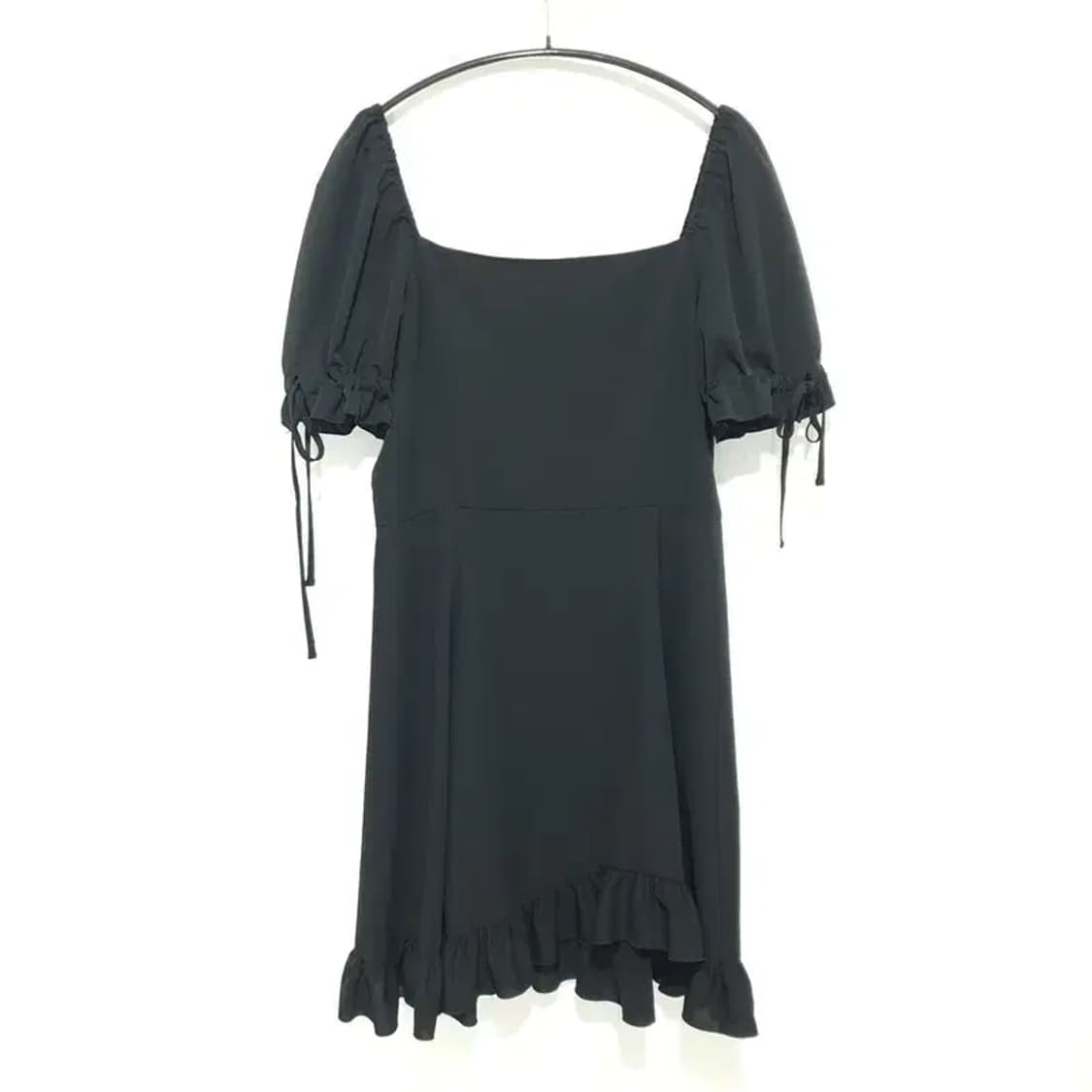 던스트 스퀘어넥 셔링 원피스 M_S1037 상품이미지1