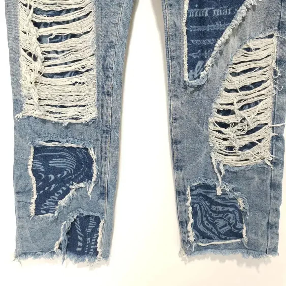 스모크라이즈 DOODLING CUT 데님 팬츠 30_M1033 상품이미지4