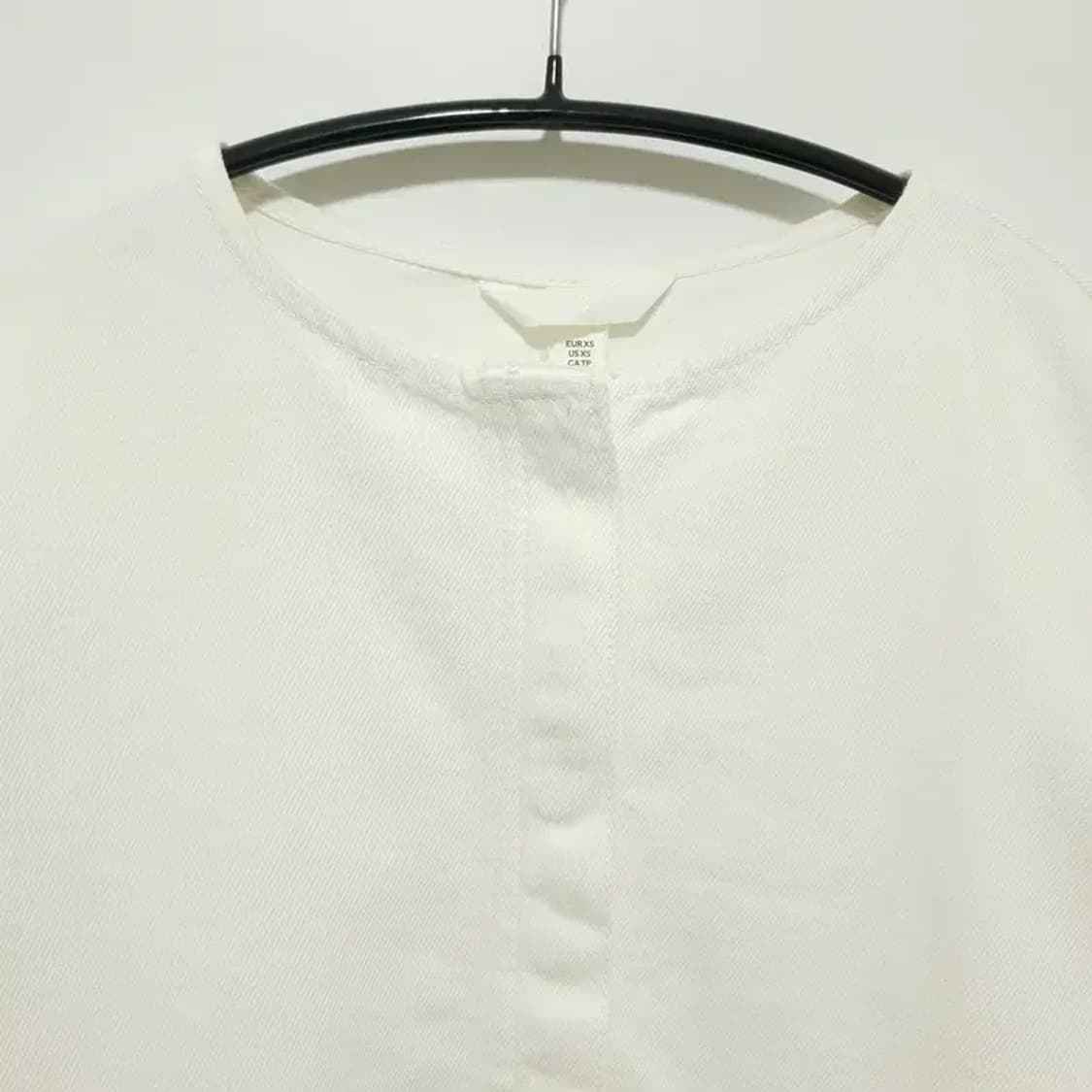 H&M 풀오버 트윌 블라우스 XS_M1007 상품이미지2