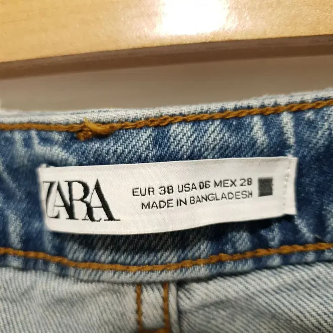 자라 빈티지 부츠컷 데님 팬츠 EUR 38_M1023 상품이미지8
