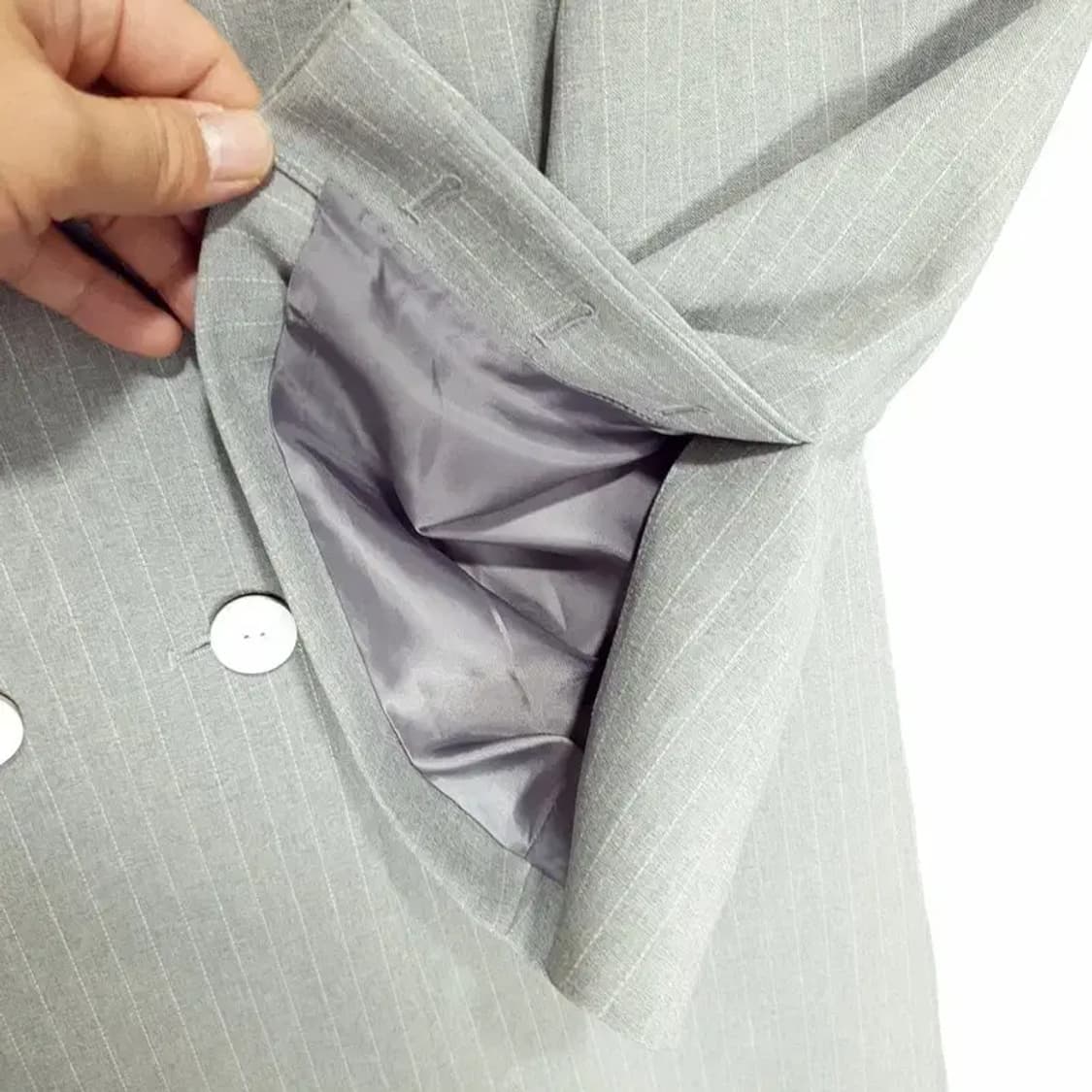 ORR 오르 노카라 스트라이프 롱 자켓 M_M1038 상품이미지9