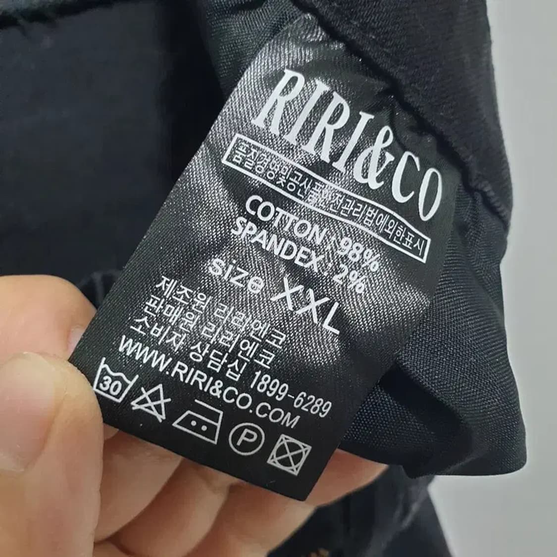 리리앤코 트임 데님 팬츠 2XL_M1045 상품이미지8