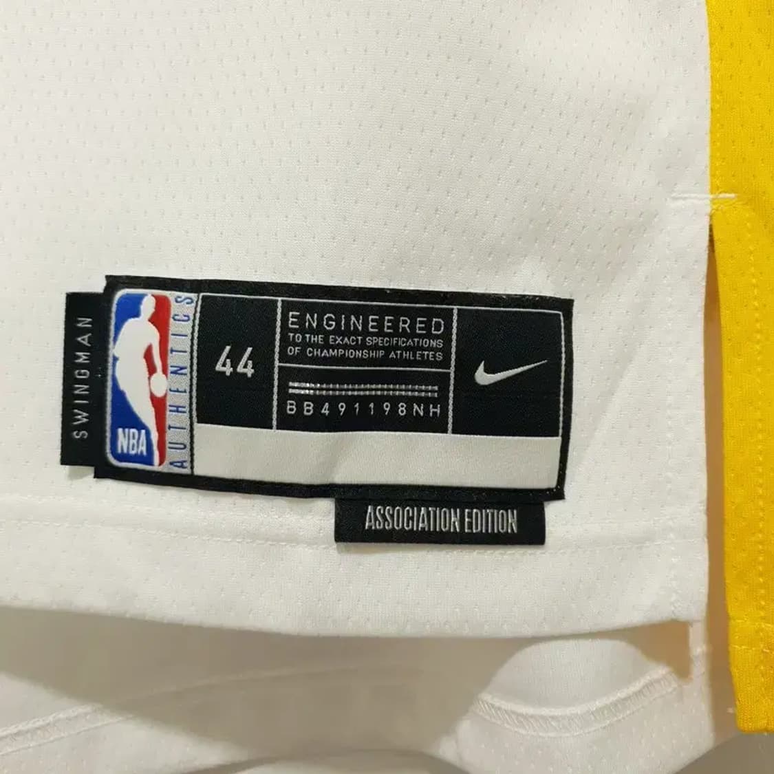 나이키 커리 골든스테이트 농구 져지 M 100_S1047 상품이미지4