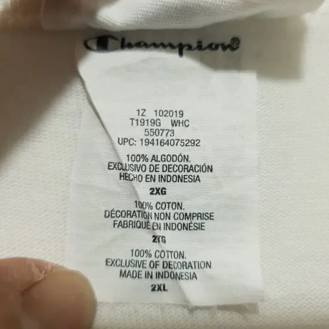 챔피온 빅로고 반팔 J3XL_S1049 상품이미지7