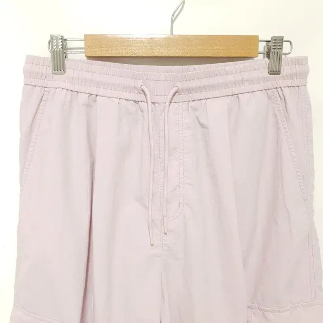 스파오 나일론 카고 와이드 스트링 조거 팬츠 L_S1060 상품이미지2