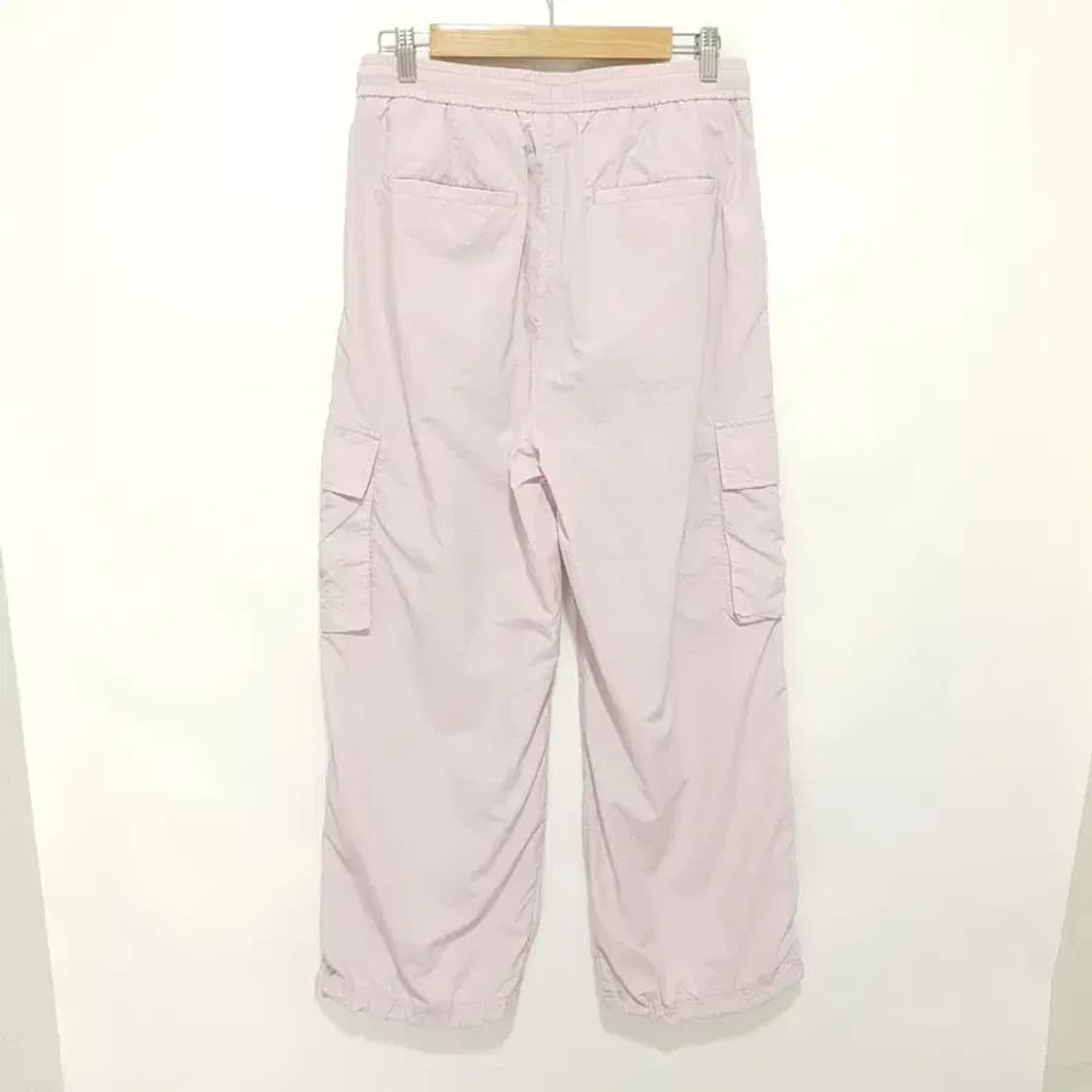 스파오 나일론 카고 와이드 스트링 조거 팬츠 L_S1060 상품이미지5