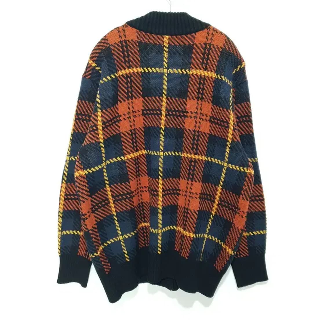 클리프웨어 오버핏 체크 가디건 F_W0249 상품이미지5