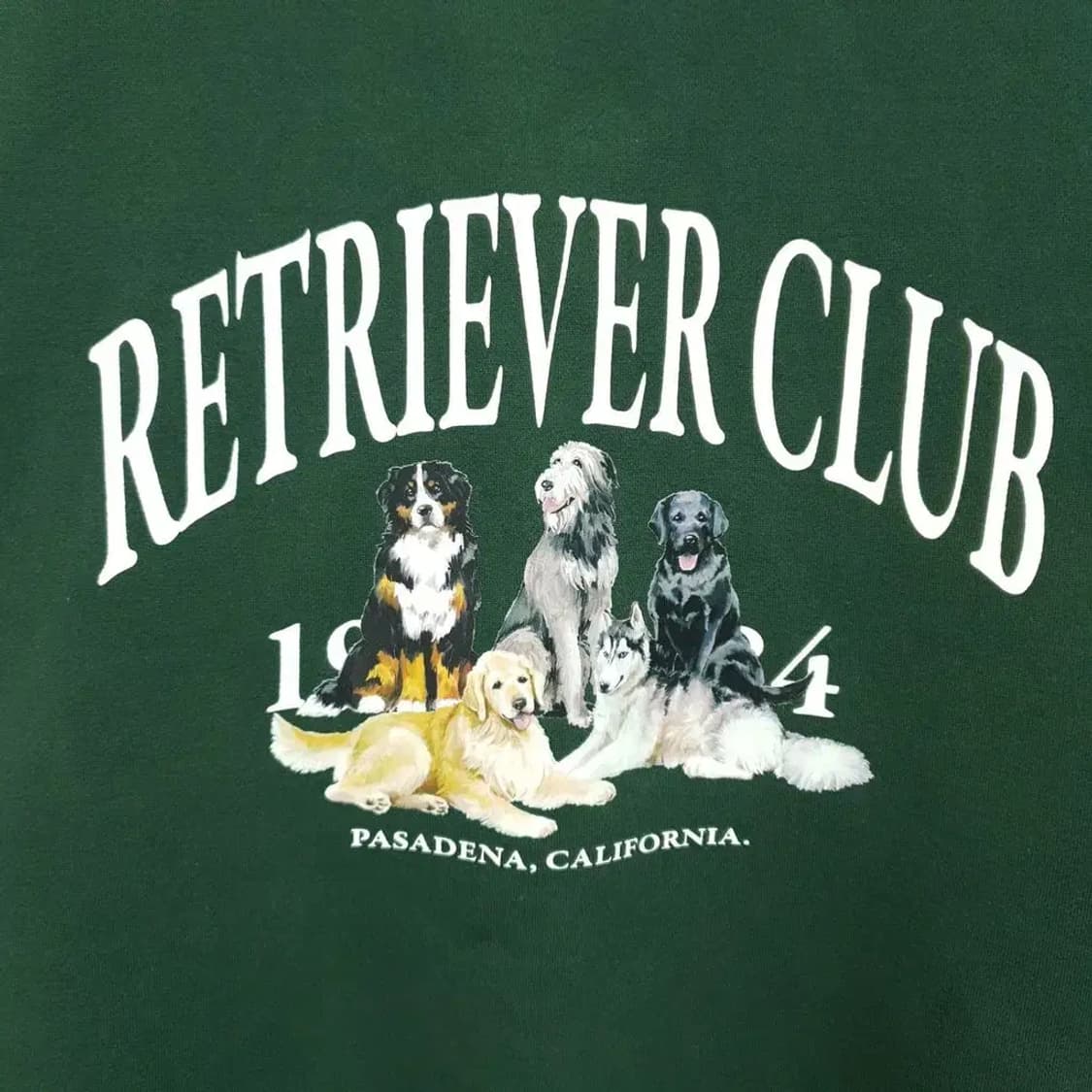 리트리버클럽 기모 맨투맨 M_W0251 상품이미지3